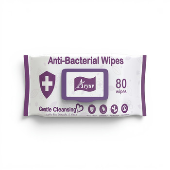 ARYUV ANTI-BACTERIAL WIPES 80S