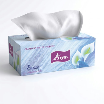 ARYUV FACIAL TISSUE 2PLY 200S