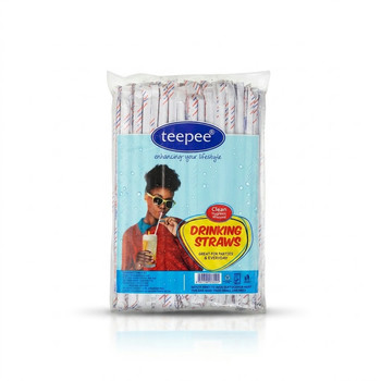 DRINKING STRAWS TEE PEE DS3 200PCS