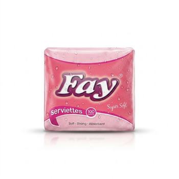 FAY SERVIETTES PINK 100S