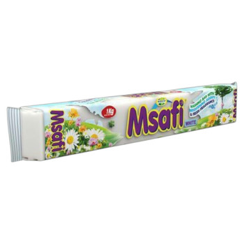 MSAFI WHITE BAR SOAP 1KG