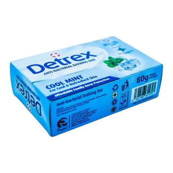DETREX MEDICATED SOAP COOL MINT 80G