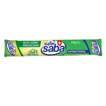 SUPER SABA HERBAL BAR SOAP 1KG