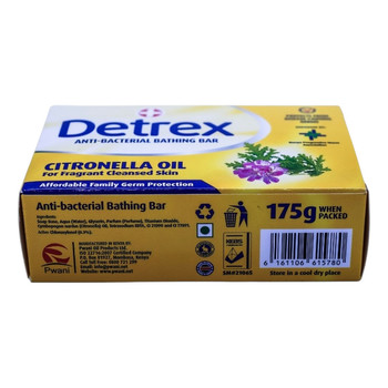 DETREX MEDICATED SOAP CITRONELLA OIL 175G