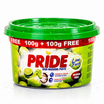 PRIDE D/WASHING PASTE LIME FRESH(GREEN) 200G