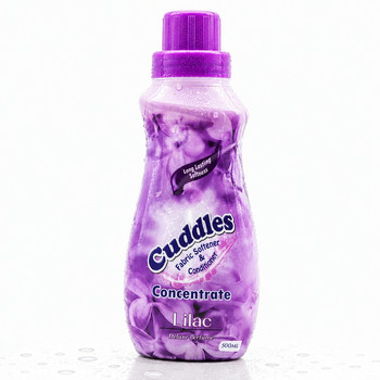 CUDDLES FABRIC SOFTENER CONCENTRATE LILAC 500 ML
