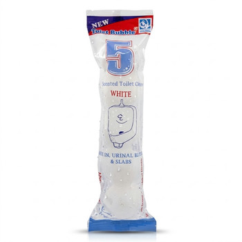 BLUE BUBBLE TOILET BALLS WHITE 5PC 200G