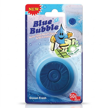 BLUE BUBBLE TOILET BLOCK LAVENDER 1PK 1*50G 